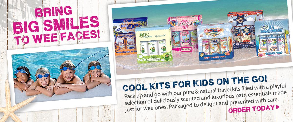 The Little Bath Travel Kits